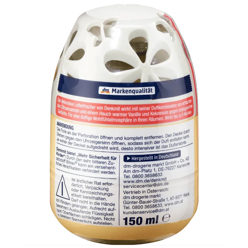 Ароматизатор для дому Denkmit Sunshine Garden, 150 ml11